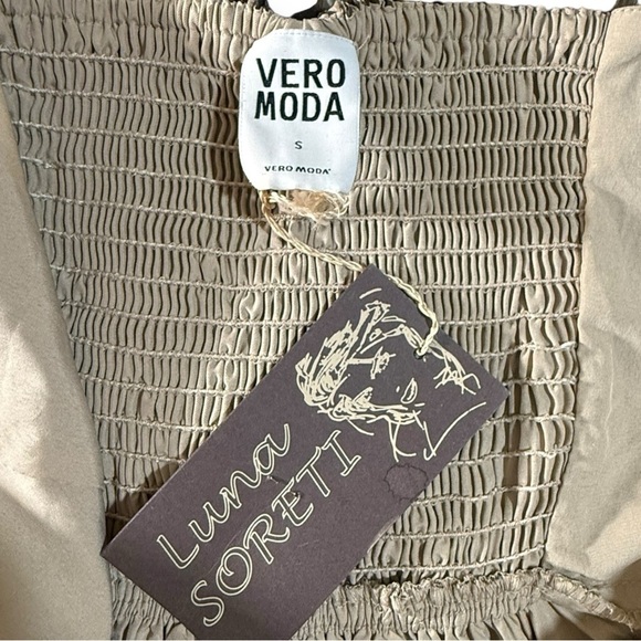 Vero Moda Women’s Faux Wrap Mini Dress Leopard Print Size Small - Picture 5 of 8